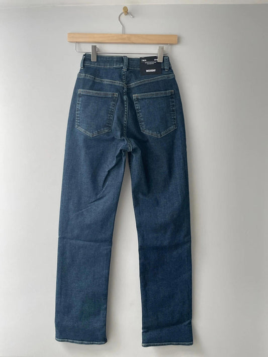 Women’s Weekday Twig Curve Mid Straight Jeans - W27/L30 - 1818