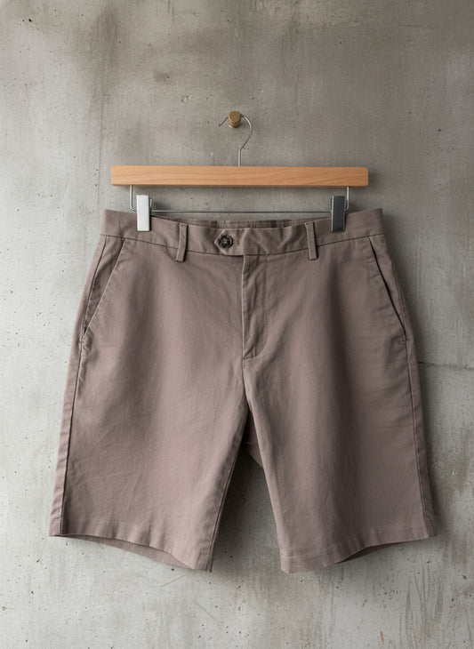 Women’s Reiss Premium Stretch fit Classic Chino Shorts in Beige - W30 - 3266