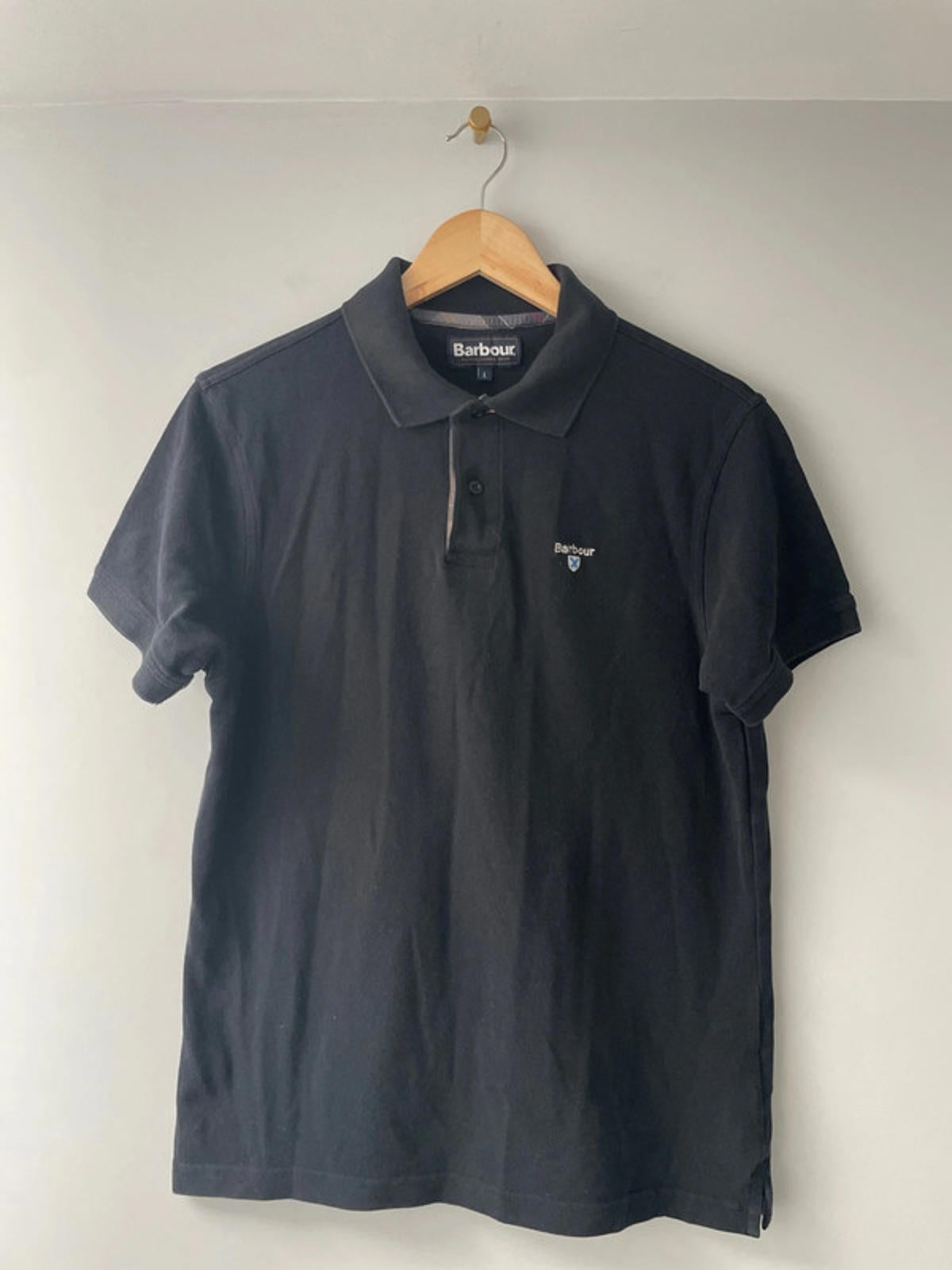 Men’s Barbour Classic Polo in Black - Large -2083