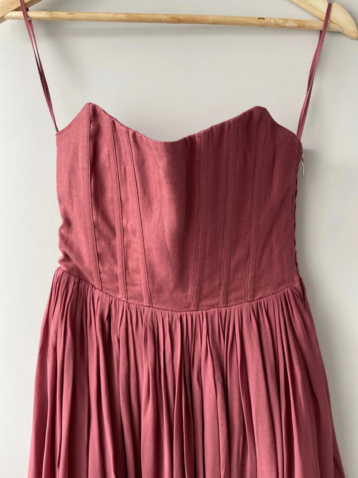 Women’s & Other stories Sheer Maxi Dress With Corseted Waist - Uk10 - 2002