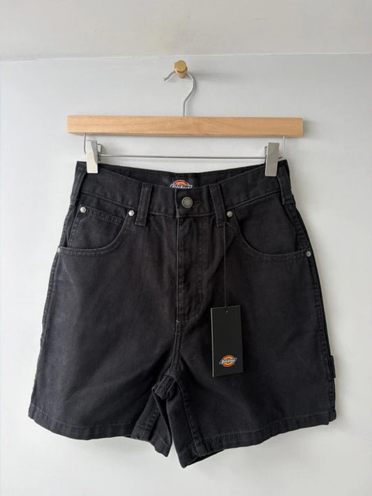 Women’s Dickies Duck baggy Fit Cargo Shorts In Black - W26 - 3369
