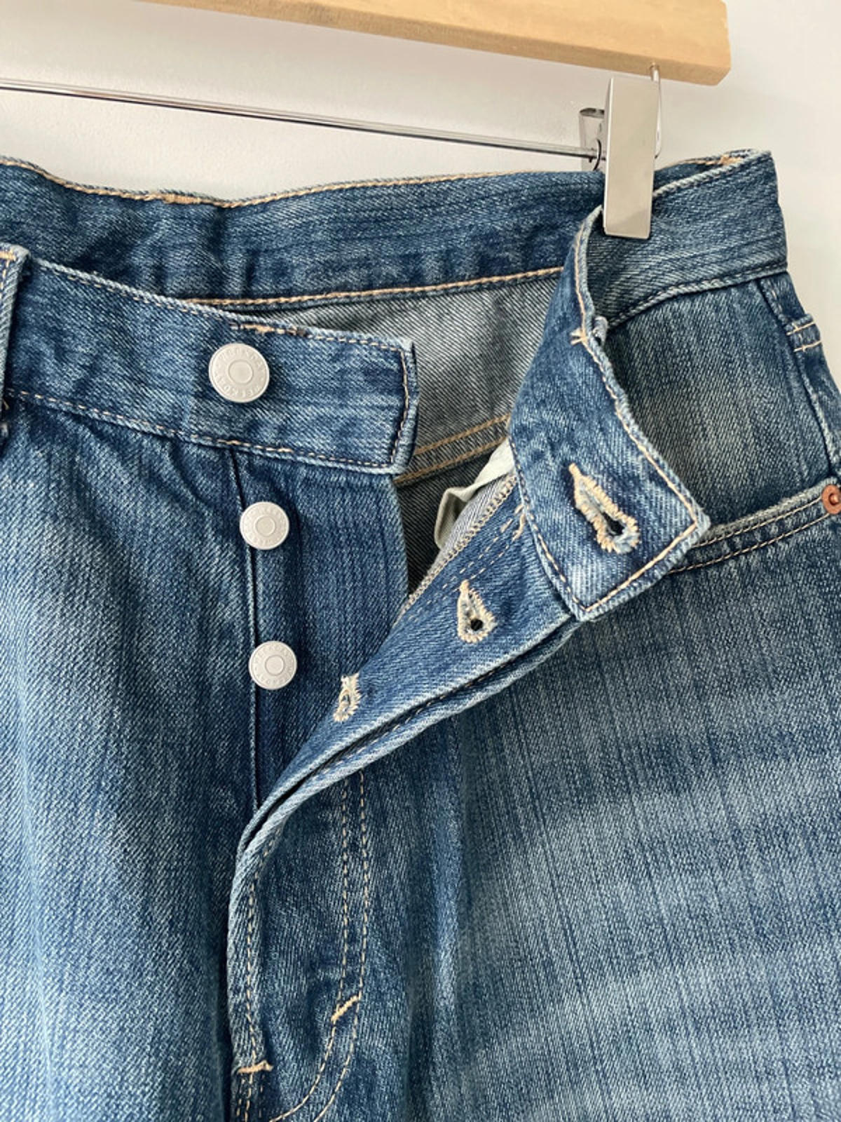 Women’s Weekday Astro Loose Baggy Fit Jeans In Blue - W26/L34 - 2436