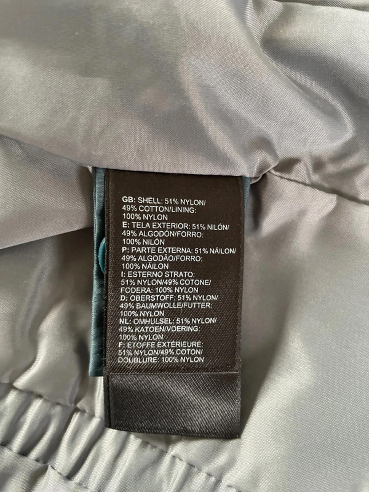 Women’s The North Face Premium Adventure Series Jacket Coat In Blue - Medium - 2240