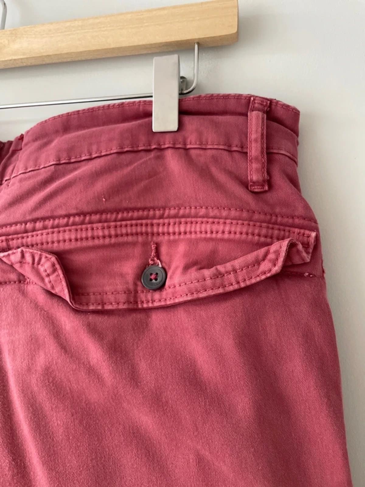 Men’s Jo Browns Classic Cargo Shorts In Red - W32/L15.5 - 3134