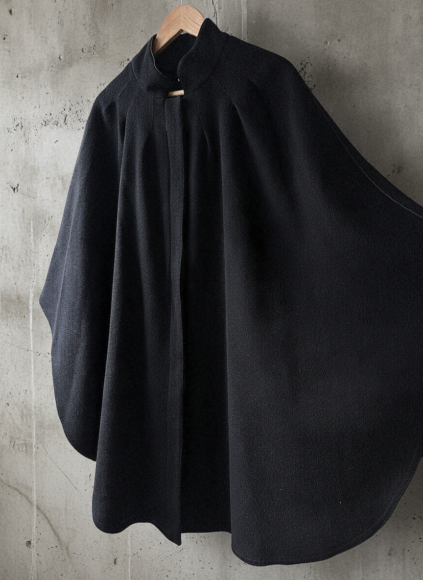Women’s The Scotch House Wool & Cashmere Blend Cape In Black - One Size - 3806