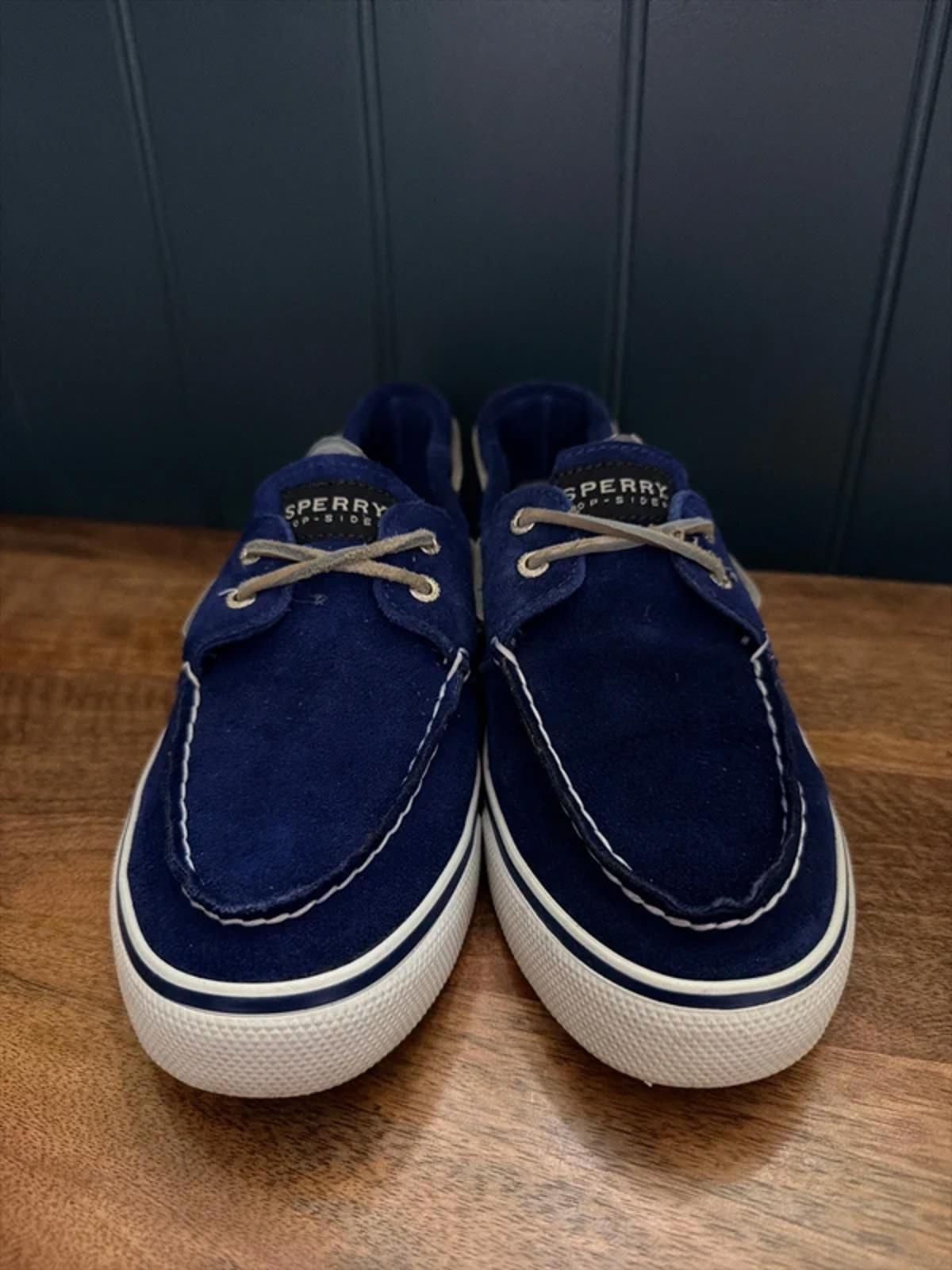 Women’s Sperry Premium Suede Classic Boat Deck Shoes In Navy - Uk8.5 - 3279