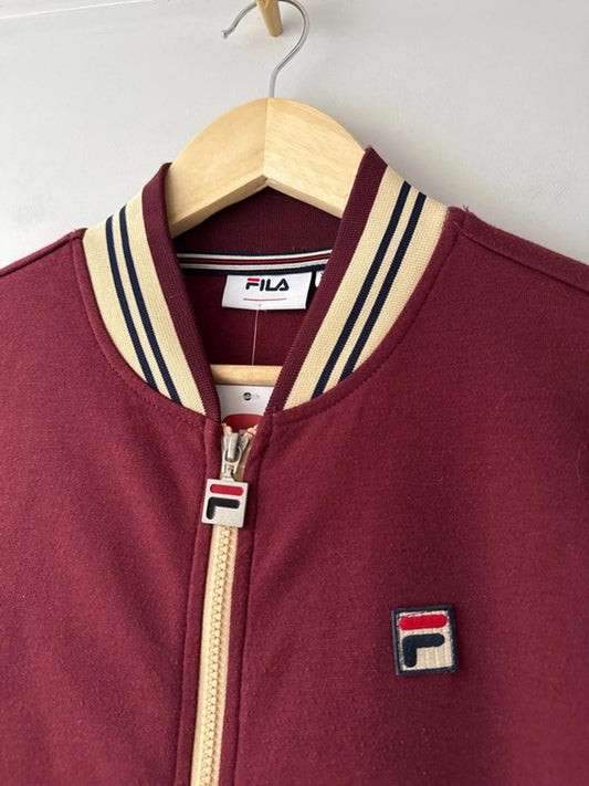 Men’s Fila Retro Style Zip Through Bomber Track Jacket - XSmall - 1975