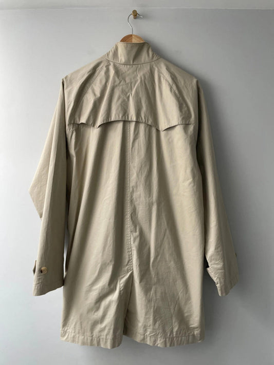 Men’s Ben Sherman Classic Mac Coat Jacket In Beige - XLarge - 2236