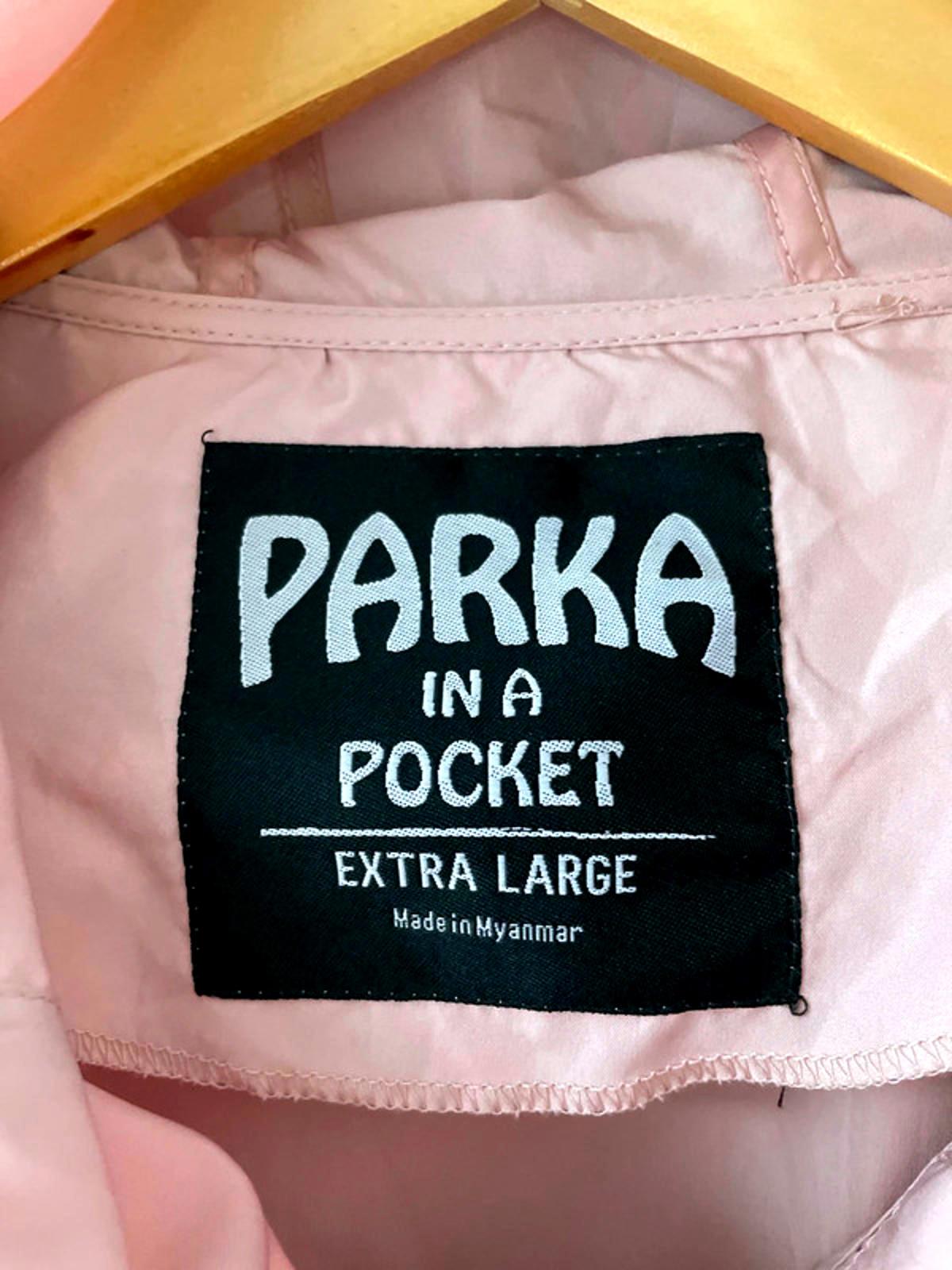 Women’s Parka In A Pocket Parka Coat Jacket In Pink - XLarge