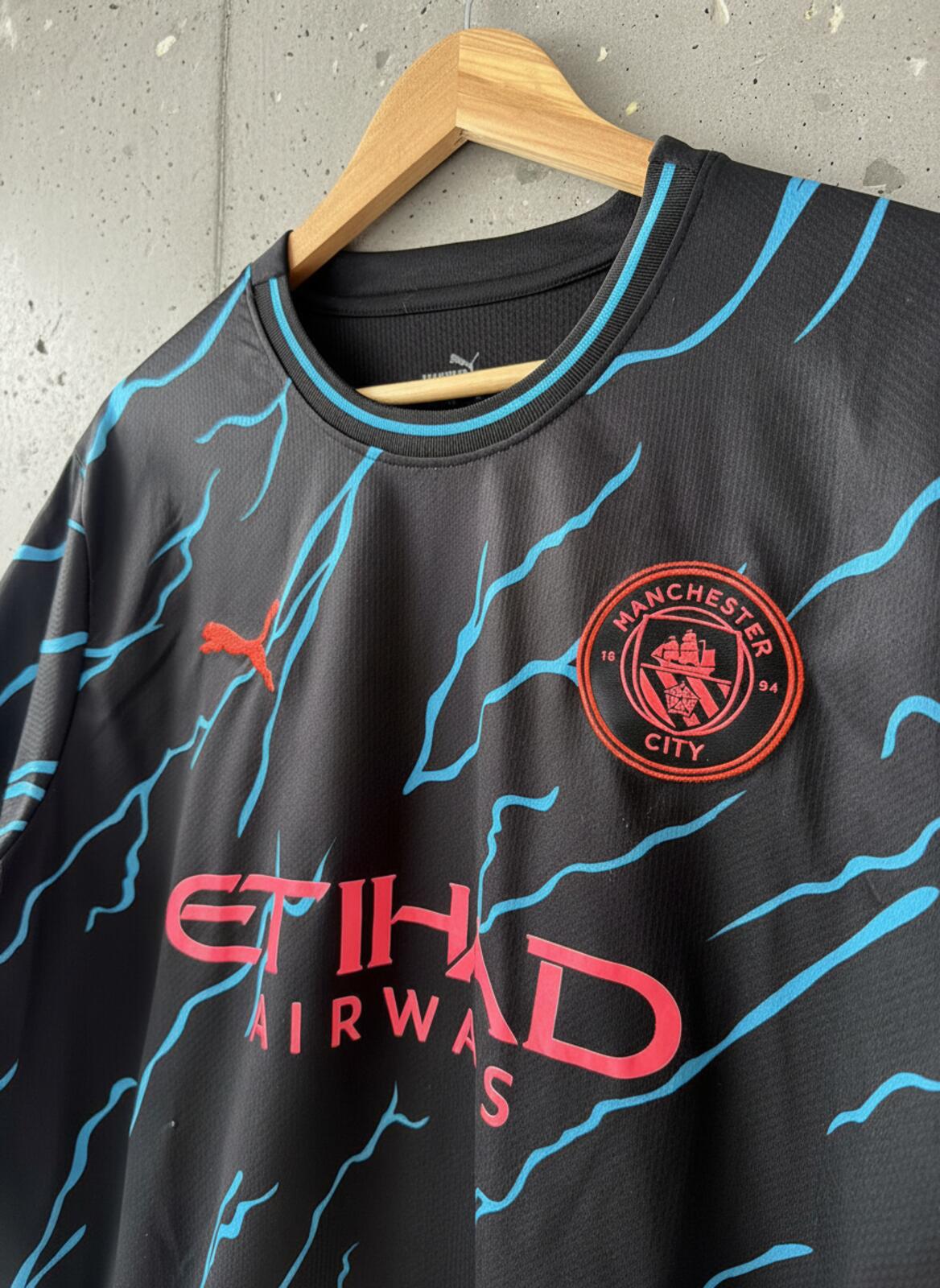 Mens Manchester City 2023/24 Away Football Shirt Top - XLarge - 3490