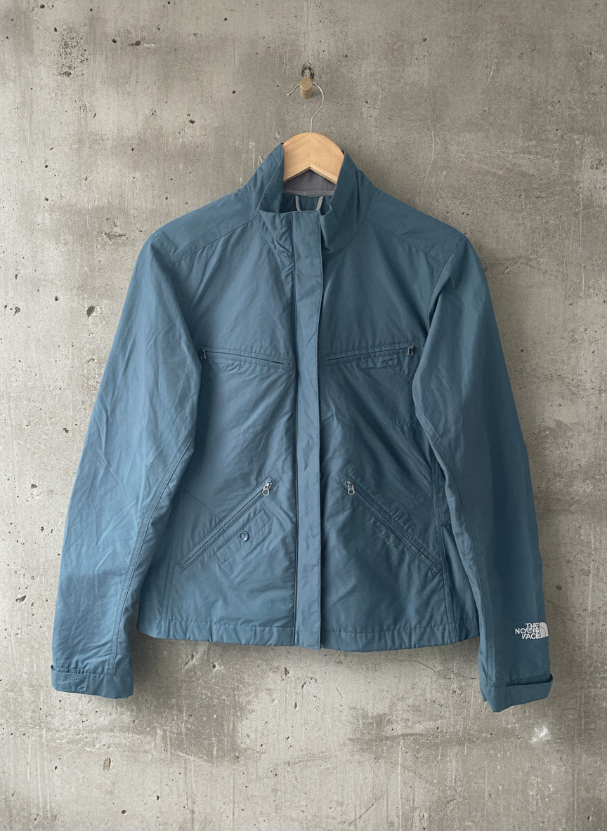 Women’s The North Face Adventure Series Jacket Coat In Blue - Medium -2240