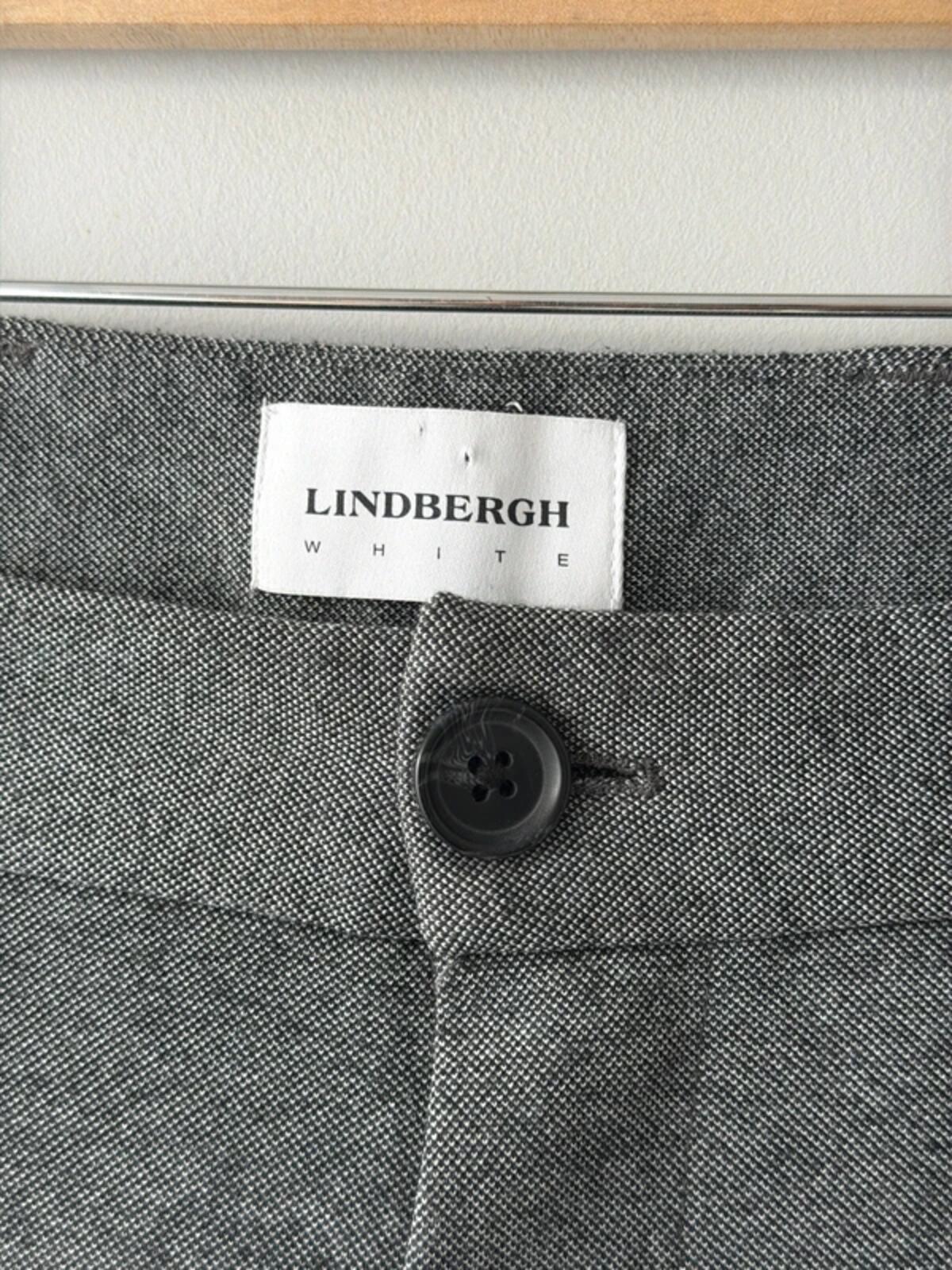Mens Lindbergh White label slim stretch fit Trousers In grey - w34/l31 - 3474