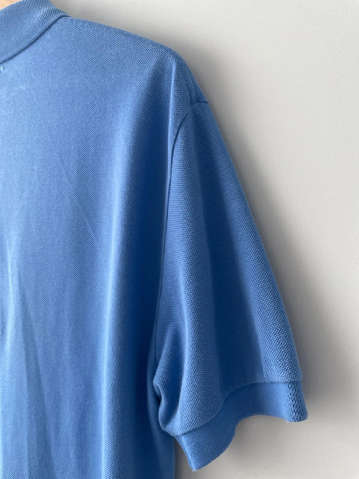 Men’s Ralph Lauren Premium Classic Fit Pique Polo Top In Blue - Small - 1667