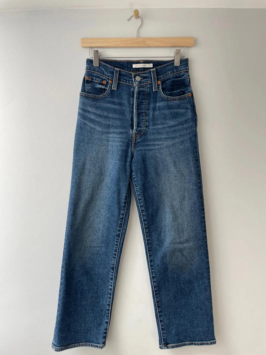 Women’s Levi’s Ribcage Straight High Waisted Fit Jeans - W26/L27 -1855