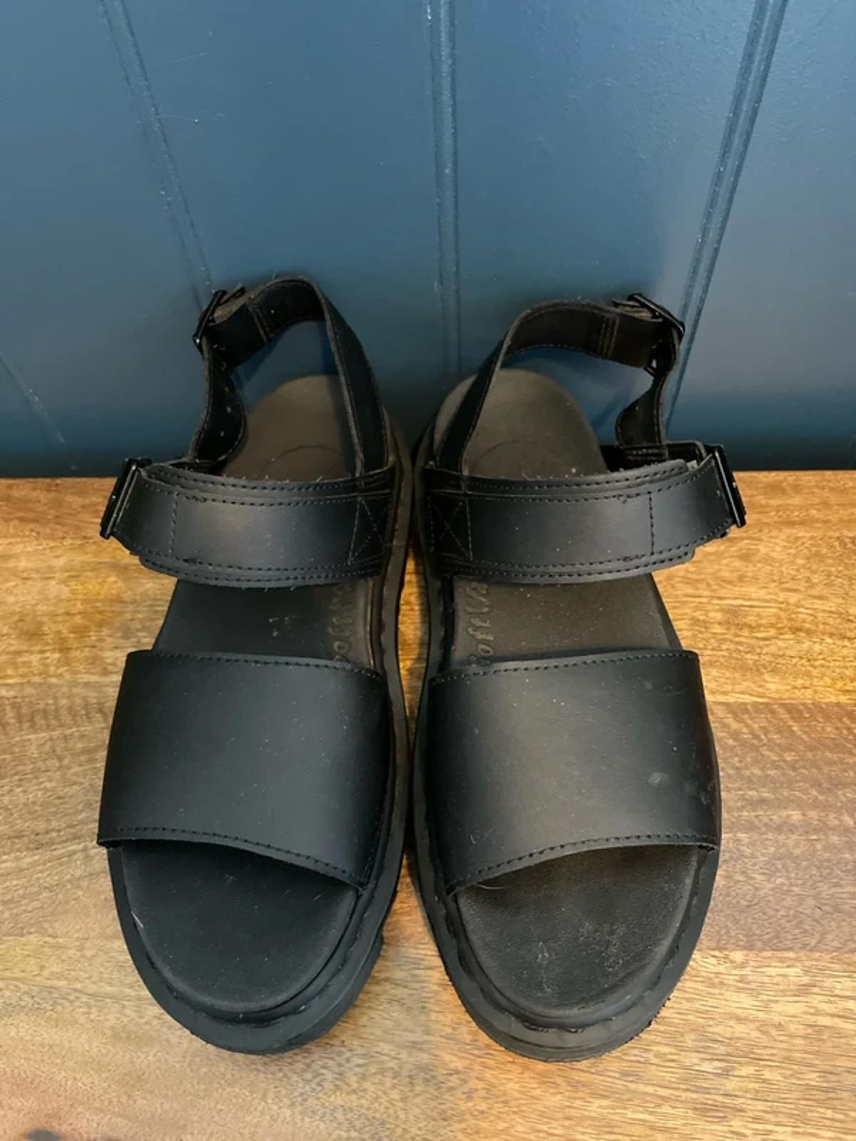 Women’s Dr Martens Voss Chunky Sole Sandals in Black - UK6 - 3053
