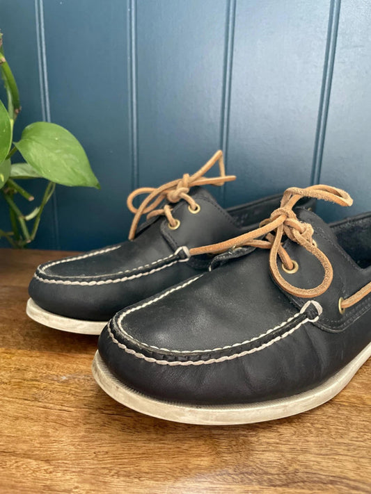 Men’s Timberland Premium Leather Boat Shoes - UK 9  - 1778