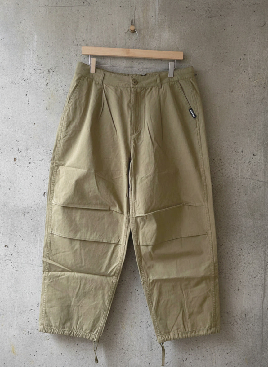 Men’s Santa Cruz Wide Leg Baggy Fit Flight Pants in Khaki - W32/L29 - 2763