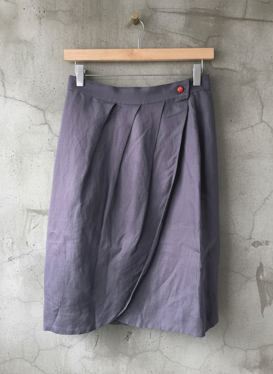 Women’s Max Mara Made In Italy Linen Tulip Skirt  - W26/L22 - 3068