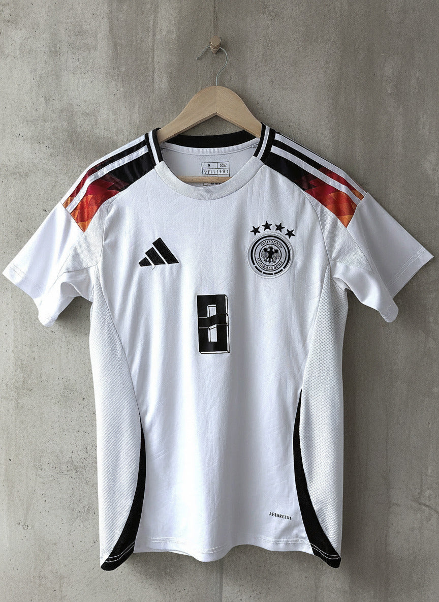 Men’s Germany 2024/25 Kroos #8 Home Football Shirt Top - Small - 3658