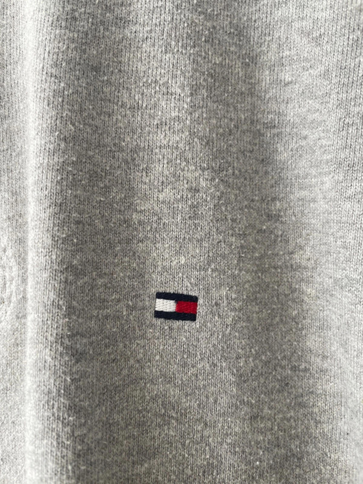 Men’s Tommy Hilfiger Rugby Shirt Top - Grey - Large - 2144