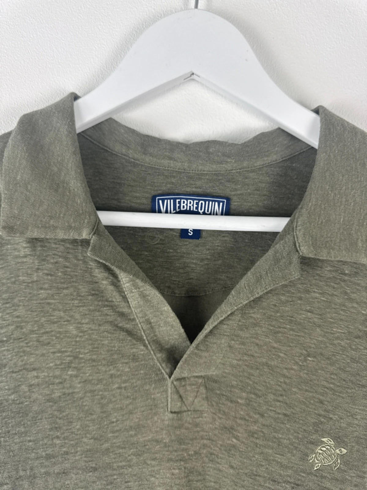 Men’s Vilebrequin Premium Linen Polo Top - Small  -1340