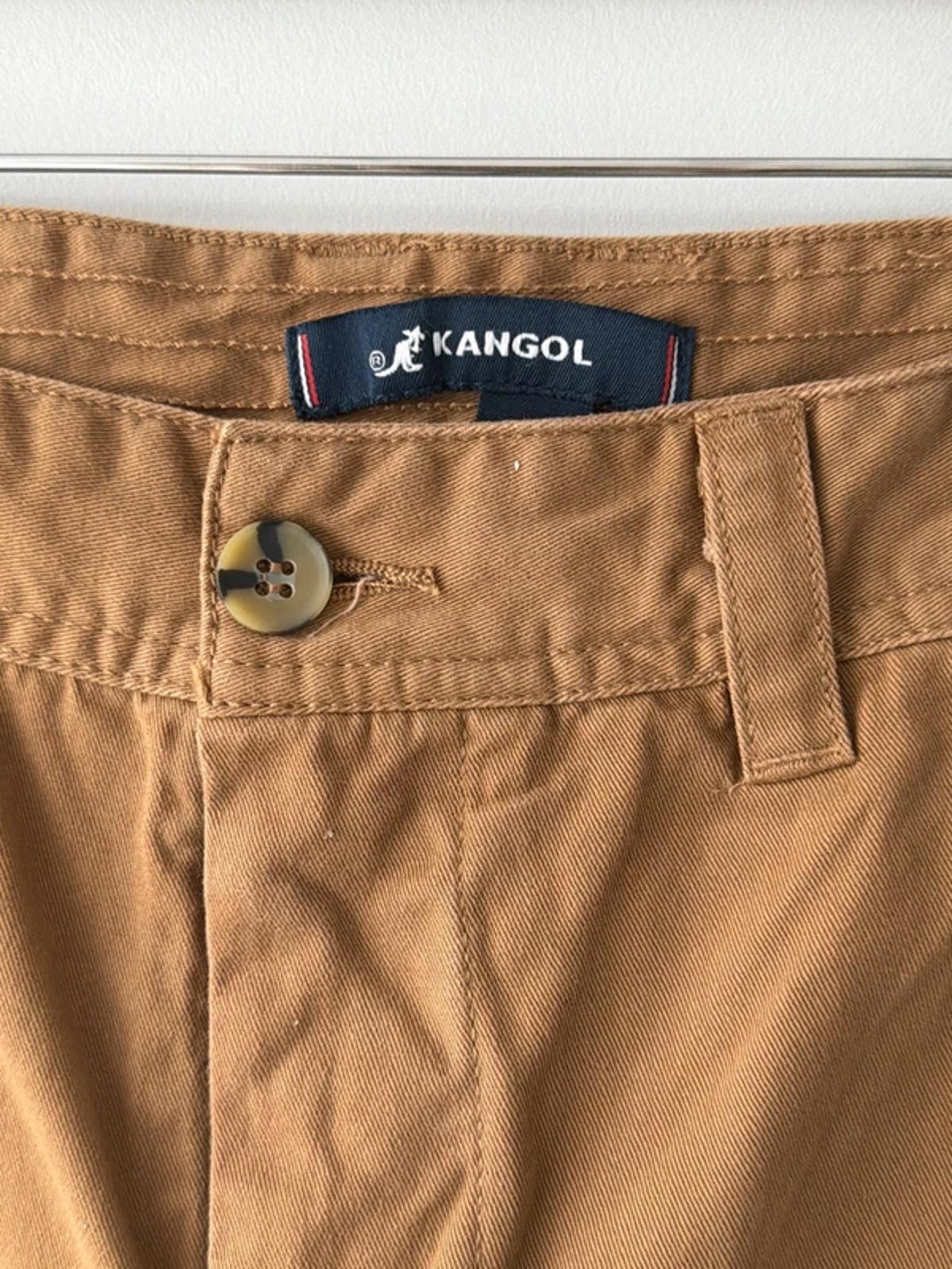 Men’s Kangol Vintage Classic Chino Shorts in Brown - W40 - 3253