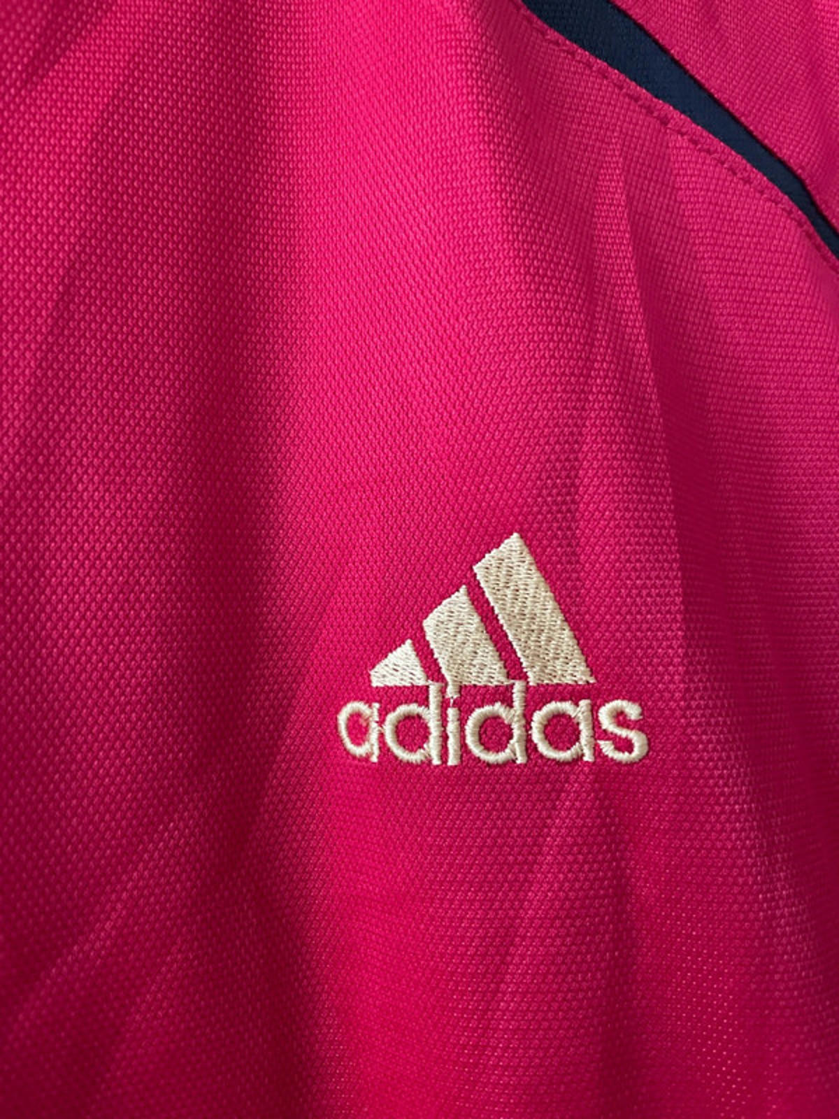 Men’s Adidas Spainish Football Track Jacket in Red/Gold Stripes - XLarge -2539