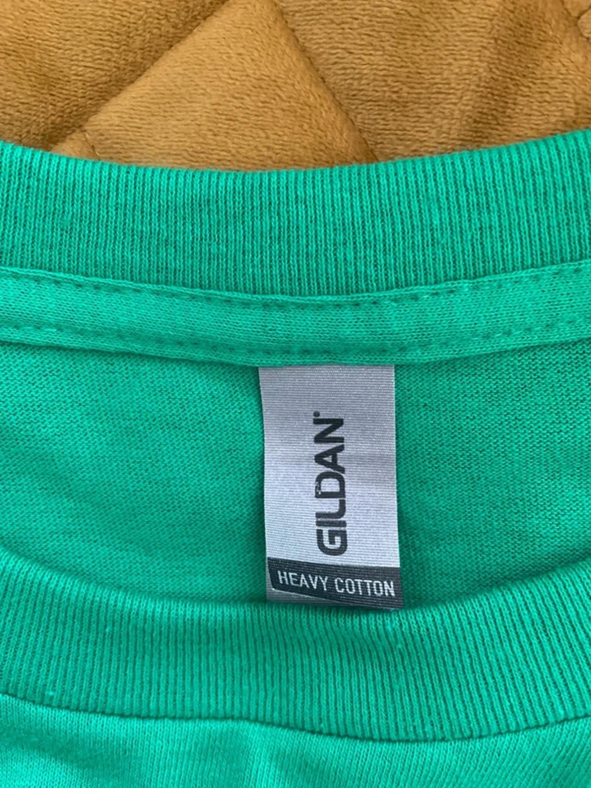 Men’s Gildan Lesotho Flag T-shirt in Bright Green - XXLarge - 3078