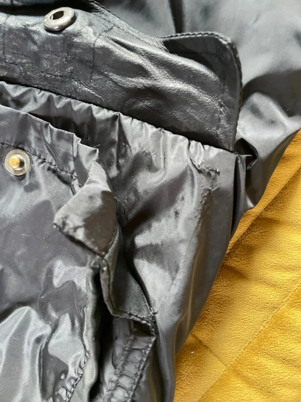 Men’s Massimo Dutti zip through lightweight wadded jacket coat - XLarge