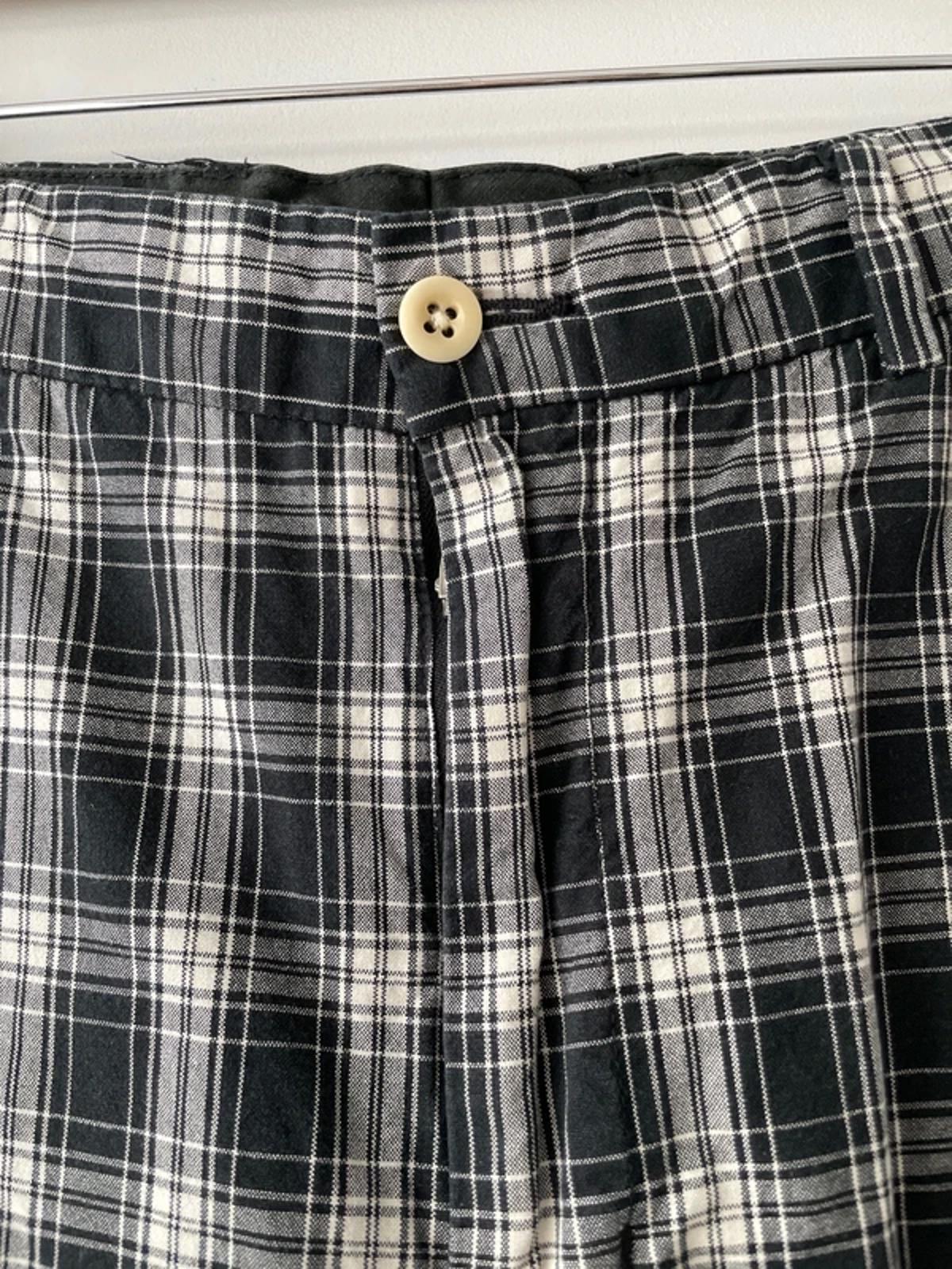 Mens Ralph Lauren Checked Shorts in Navy/Cream - W36/L11 - 3153