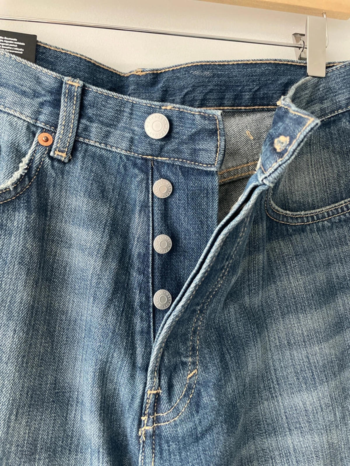 Women’s Weekday Astro Loose Baggy Fit Jeans in Blue - W26/L34 - 2485