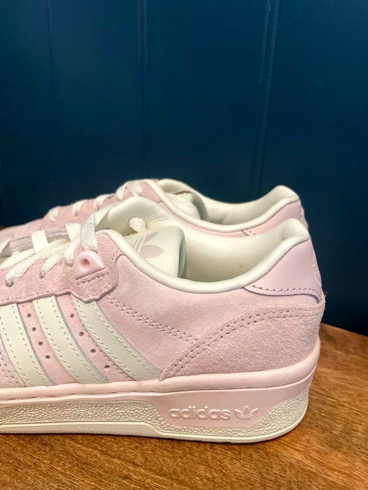 Women’s Adidas Originals Rivalry Low Suede Trainers in Pink - UK3.5 - 3085