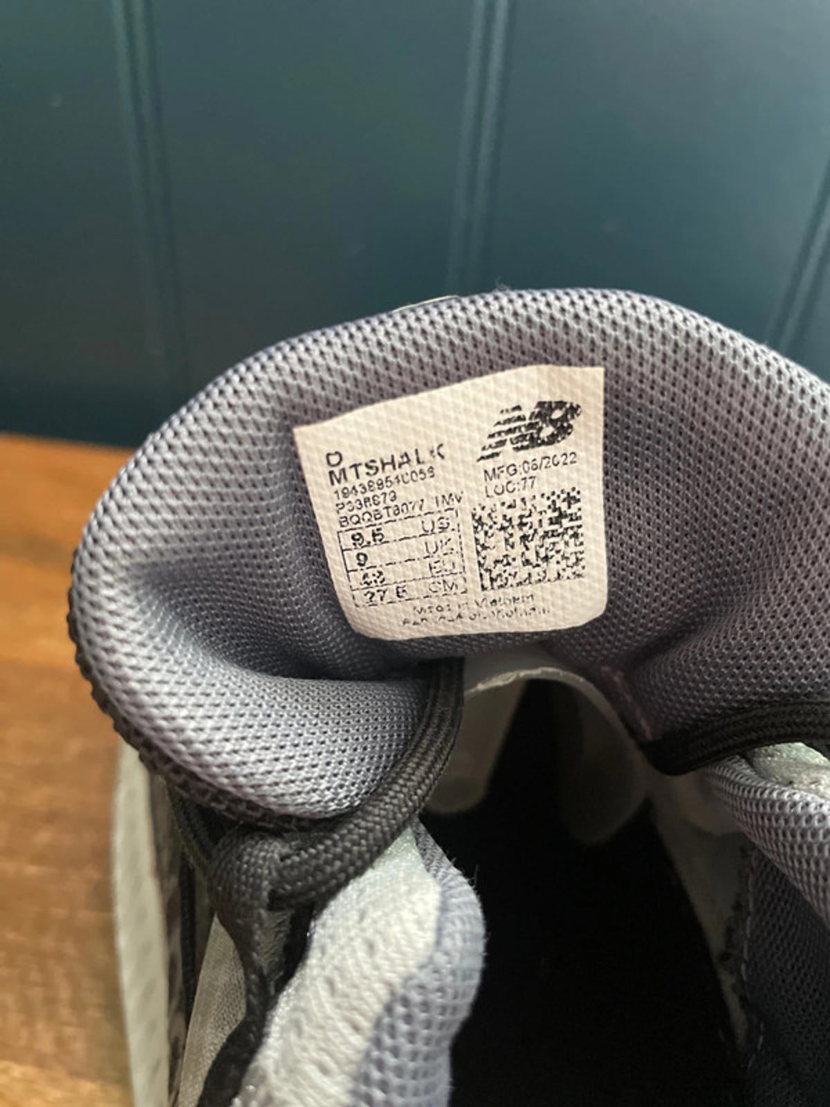 Men's New Balance Shando Chunky Sole Trainers In Black/White - UK 9 - 1635