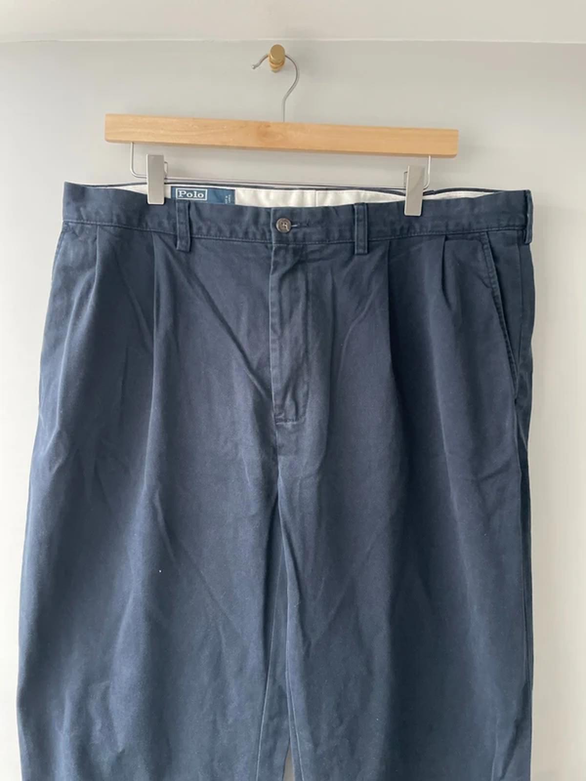 Men’s Ralph Lauren Classic Fit Prospect Chino Trousers In Navy Blue - W38/L32 - 2924