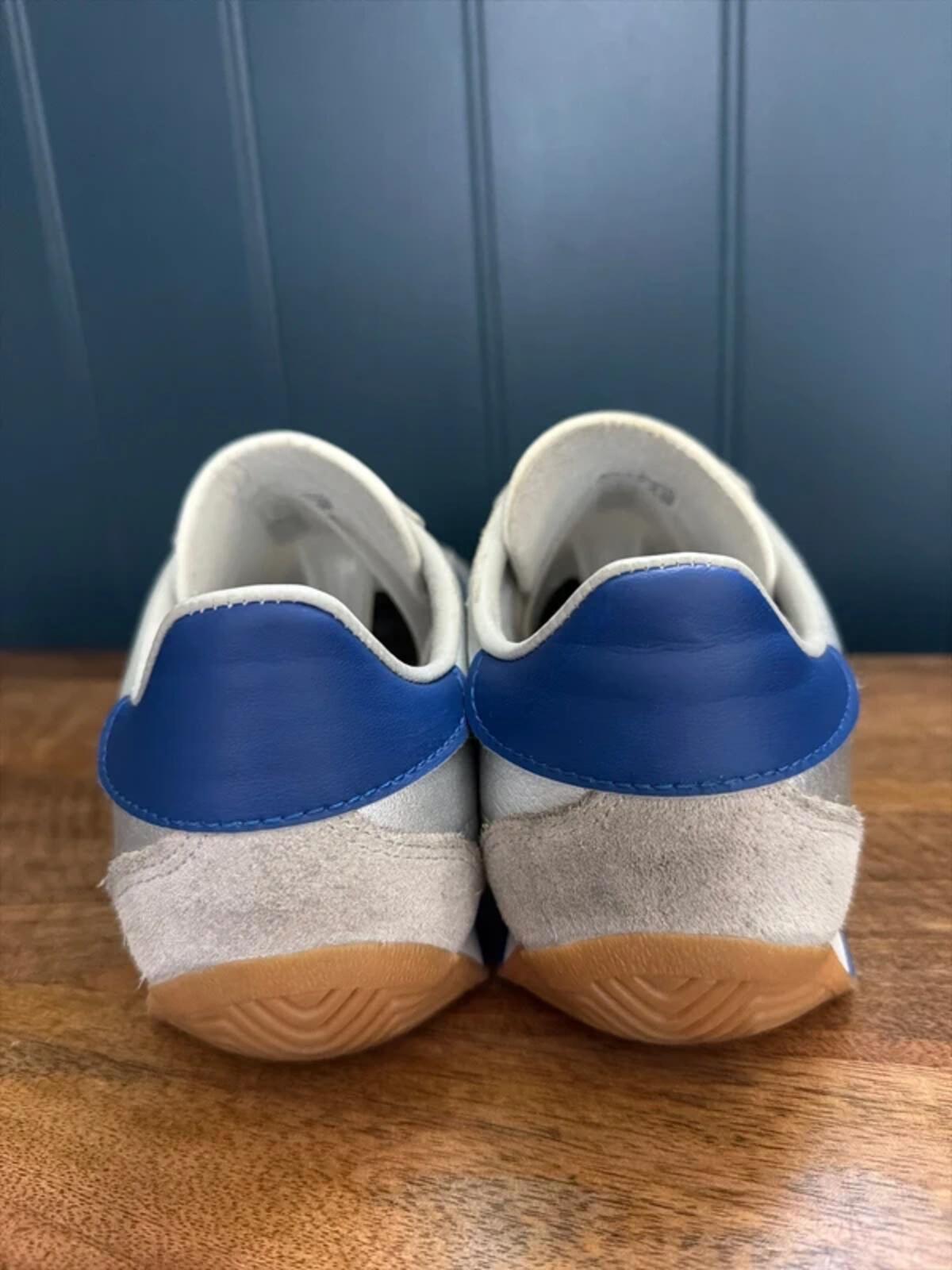 Women’s Adidas country OG leather trainers in silver - uk5.5 - 3447