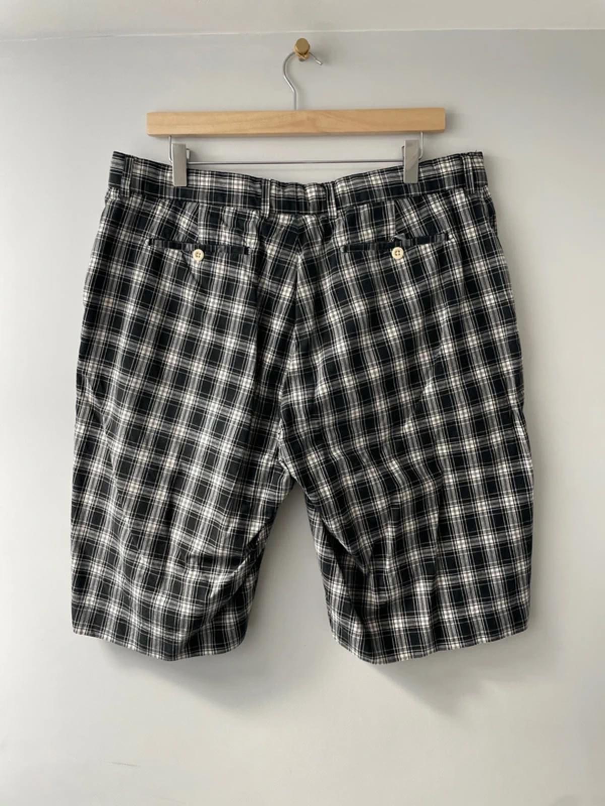 Mens Ralph Lauren Checked Shorts in Navy/Cream - W36/L11 - 3153