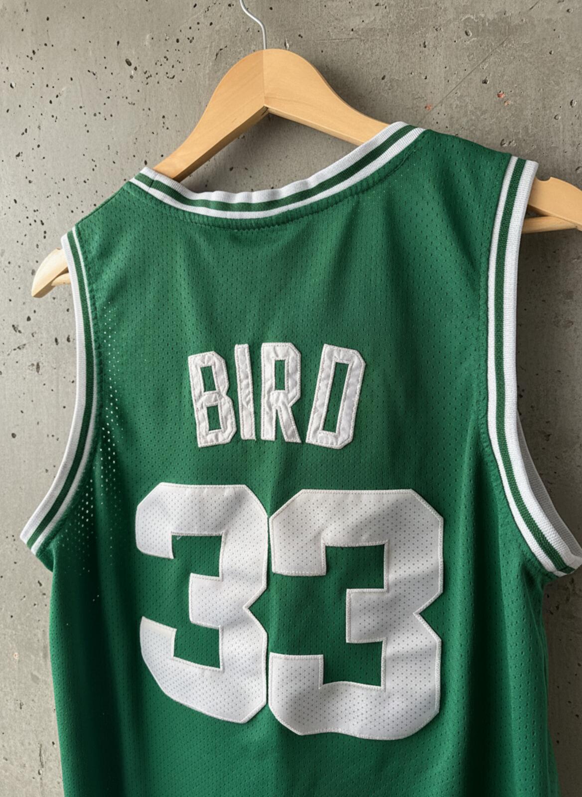 Men’s Adidas Bird 33 Celtics Vintage Rare Find Jersey In Green - Small - 3200