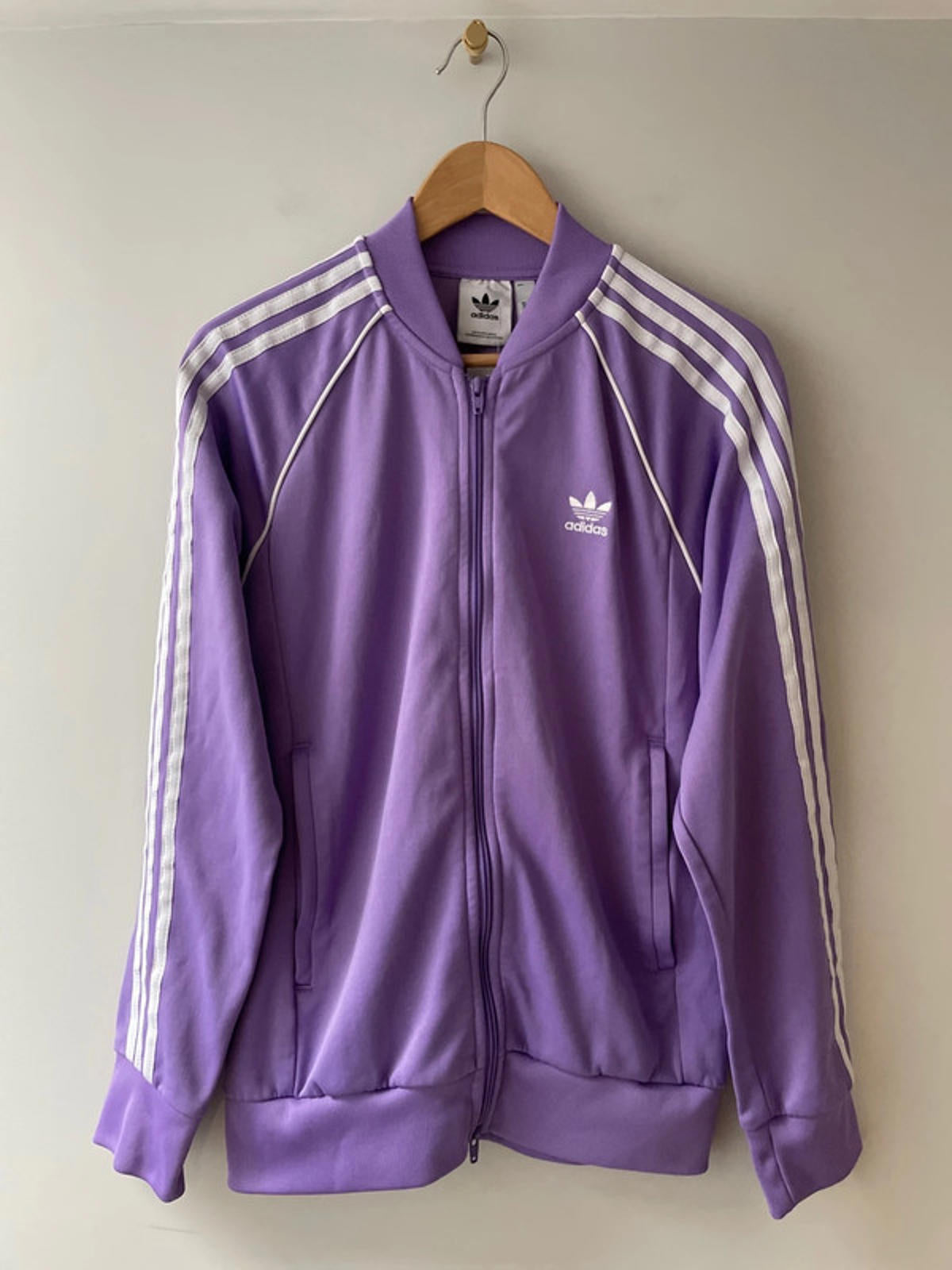 Women’s Adidas Originals SST Track Jacket In Purple - Medium - 2538