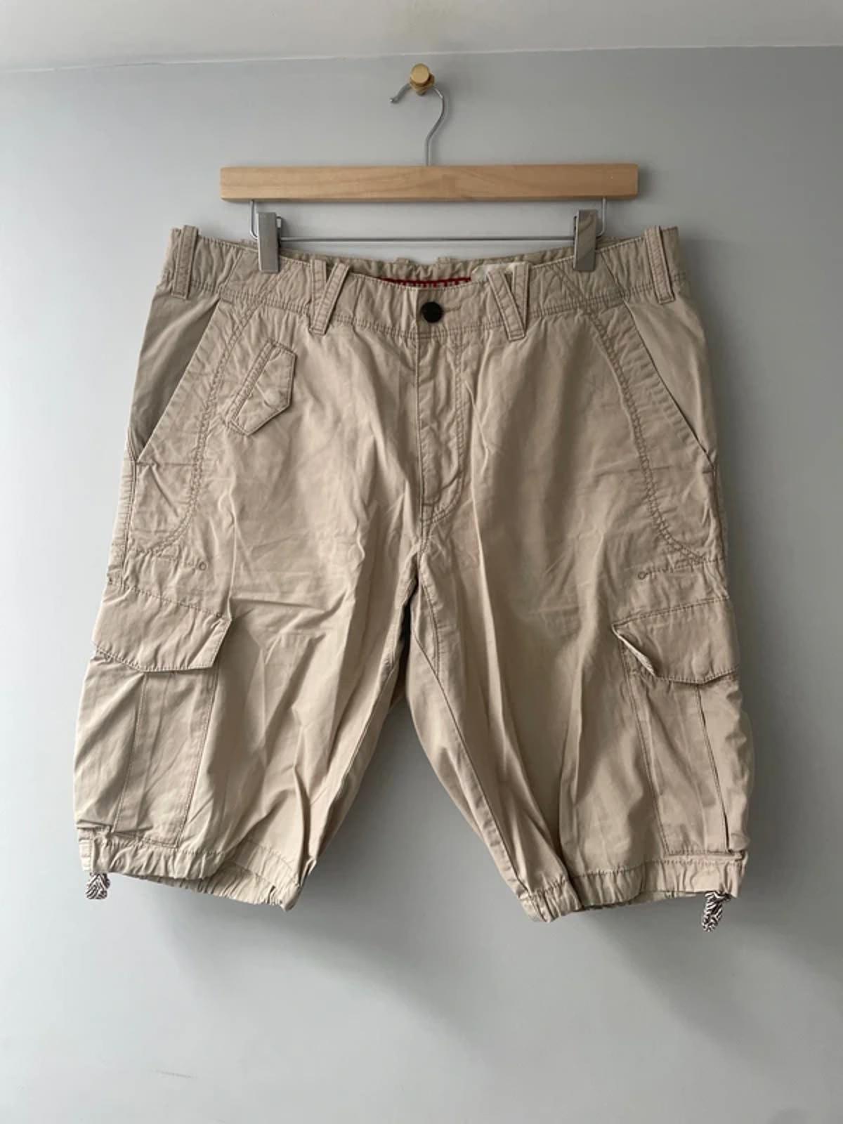 Men’s Hugo Boss Baggy oversized Fit Cargo Shorts In Beige - W34/L12 - 3183