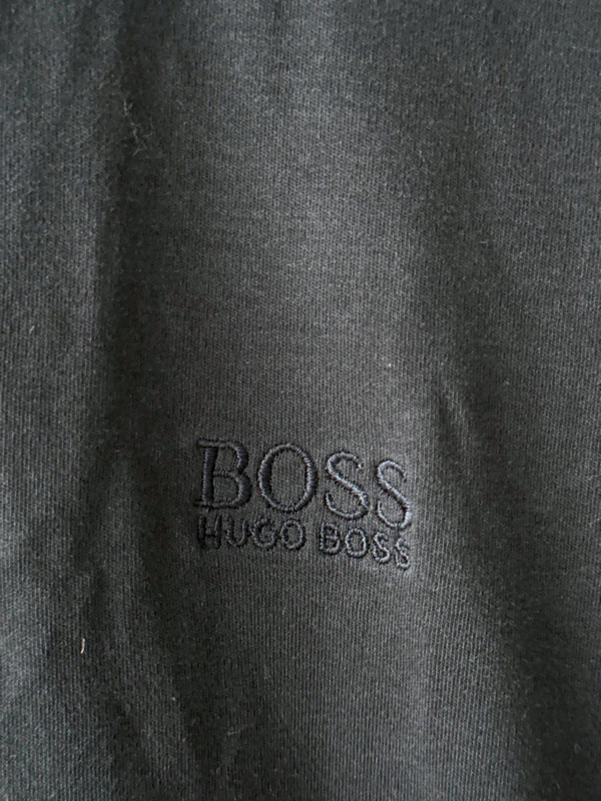 Men’s Hugo Boss Regular Fit Long Sleeve Knitted Polo Top - Medium - 0294