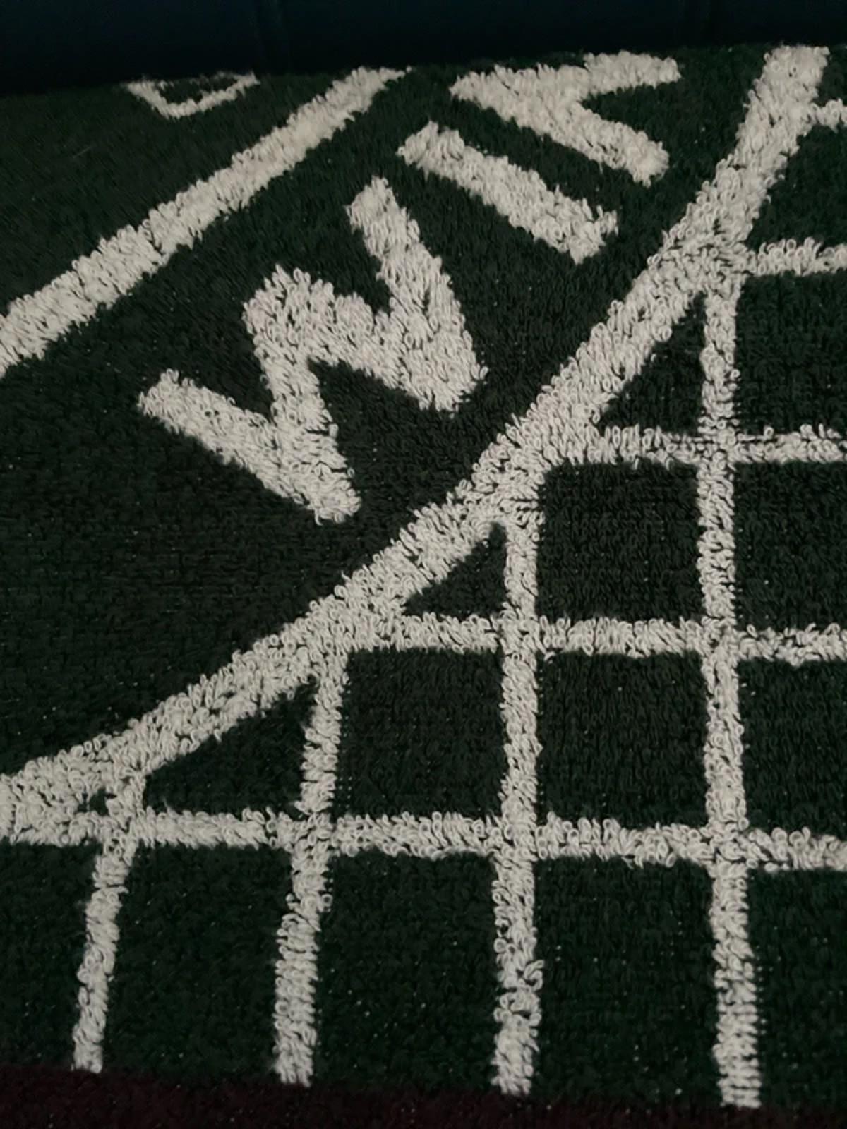 Wimbledon Vintage Championships 1997 Rare Tennis Towel in Dark Green - 2949