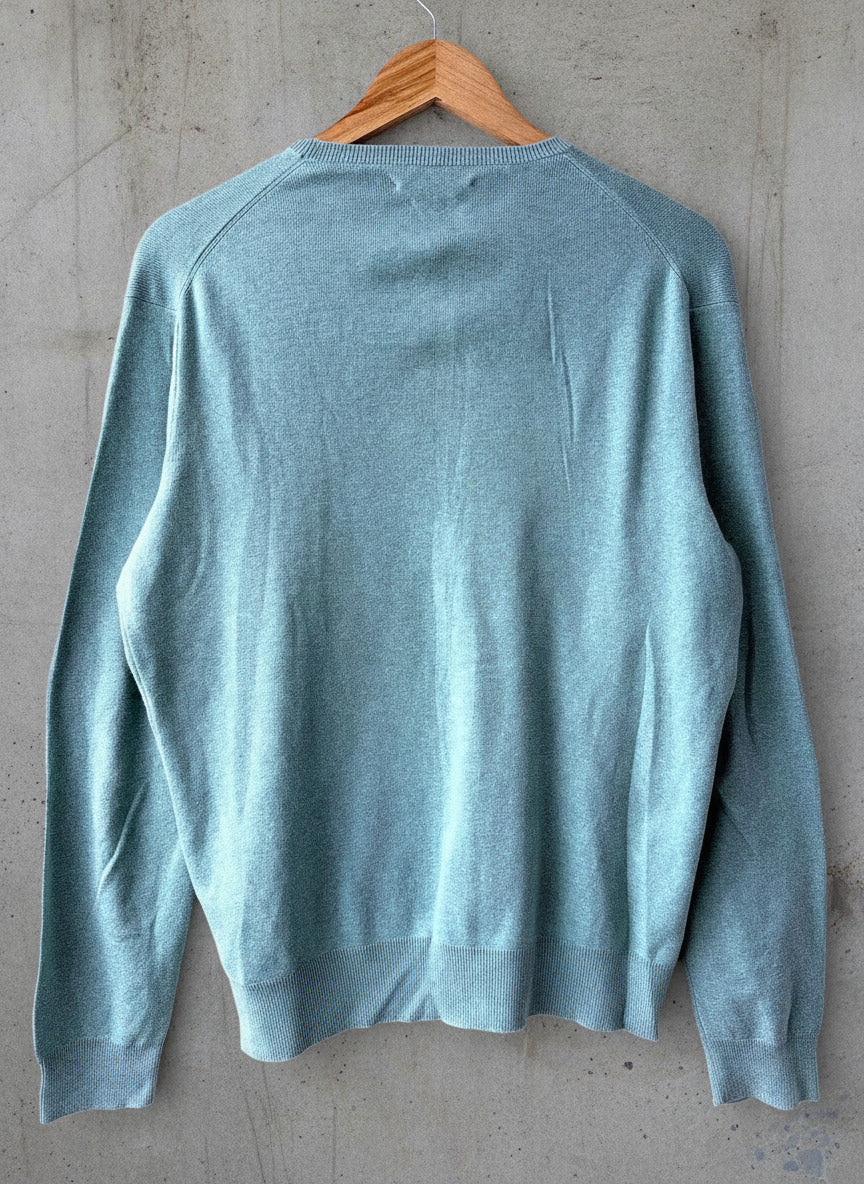 Men’s Ralph Lauren Pima Cotton Crew Neck Jumper Top - medium - 3511