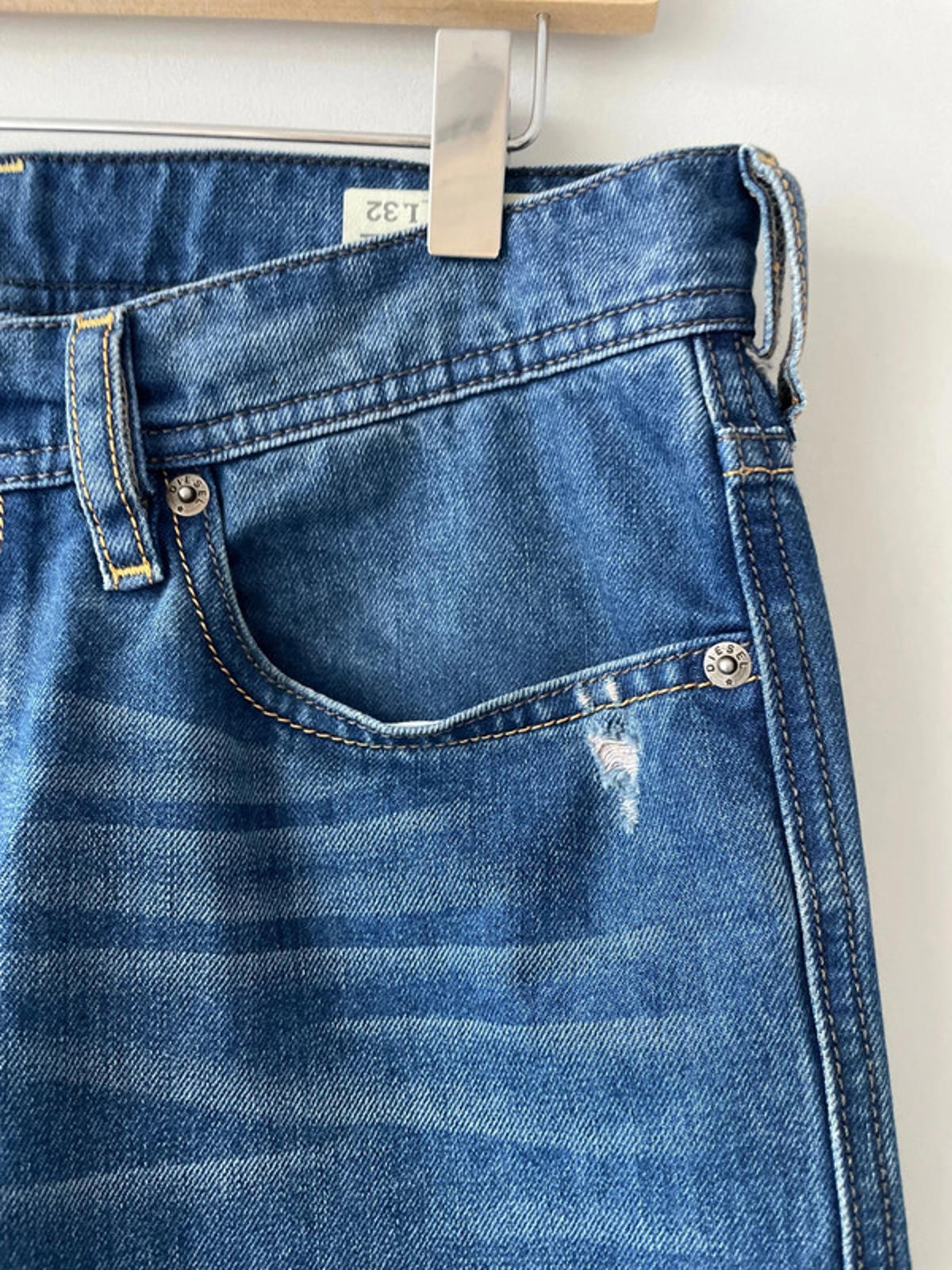 Womens Diesel Tepphar Slim Fit Jeans in Navy - W29/L32 - 2718