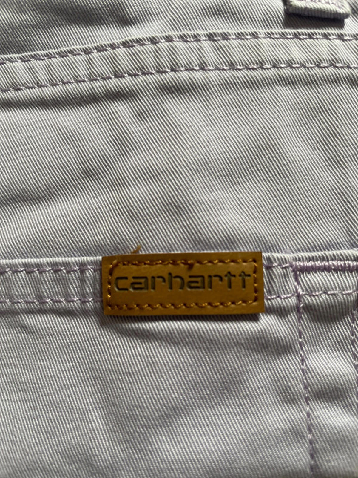 Men’s Carhartt WIP Swell Jeans Chino Shorts In Purple - W33 -1913