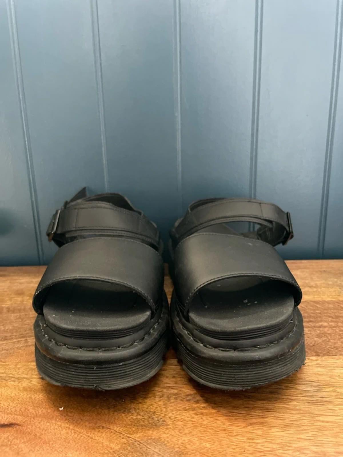 Women’s Dr Martens Voss Chunky Sole Sandals In Black - UK9 - 3046
