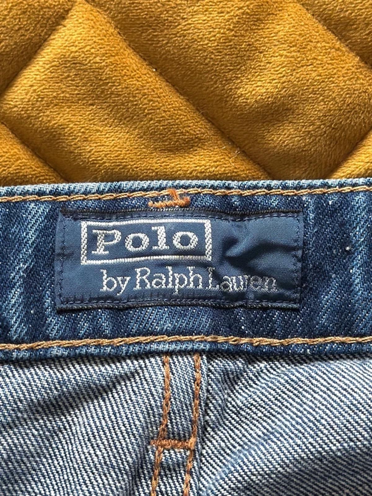 Women’s Ralph Lauren Straight Leg Distressed Jeans In Navy - W24/L27 - 3242
