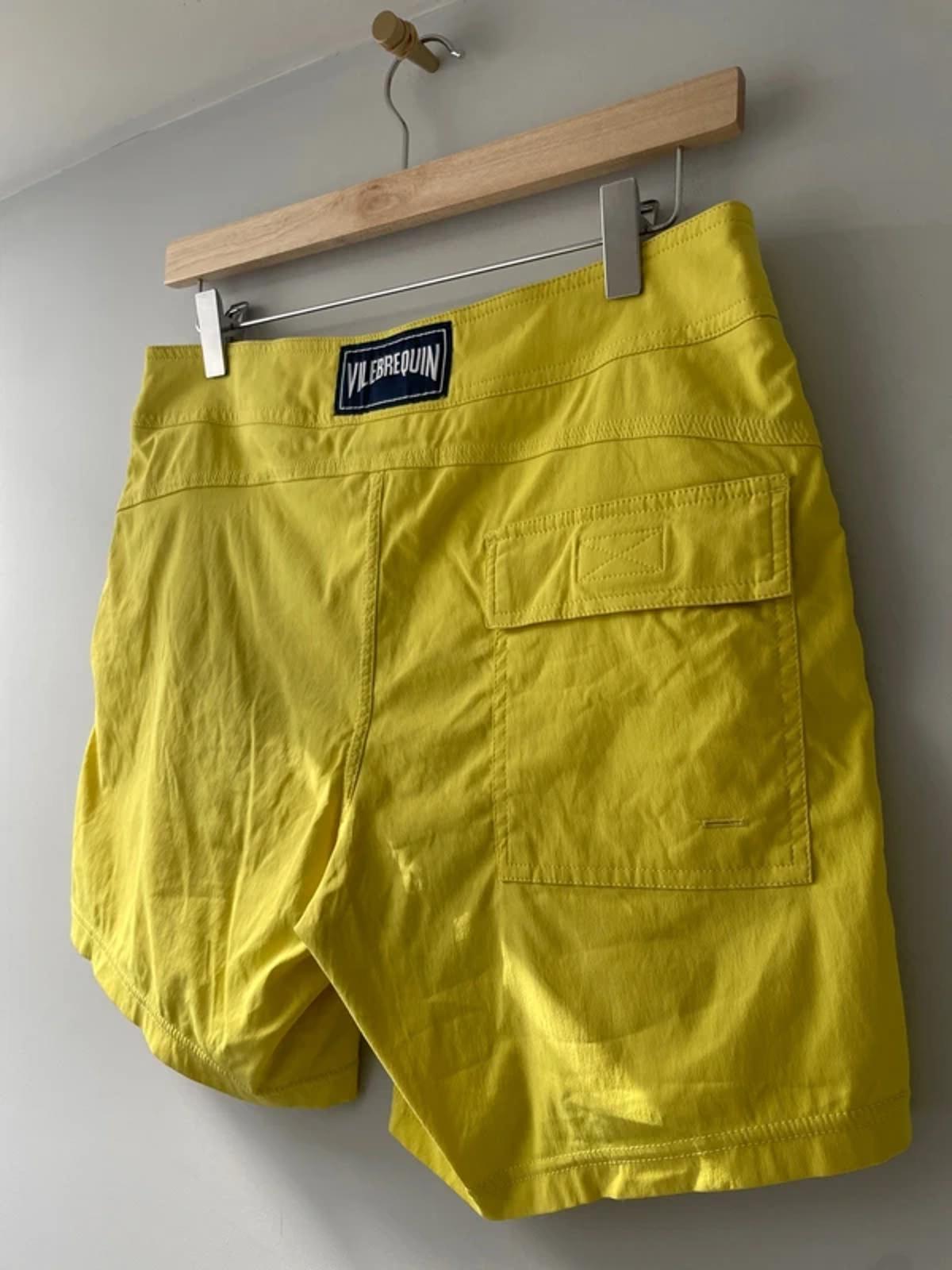 Men’s Vilebrequin Premium Swim Shorts in Yellow - Small - 3112