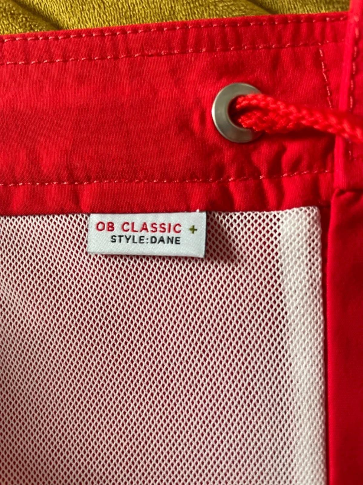 Men’s Orlebar Brown Classic Style Dane Swim Shorts in Red - XXlarge - 3106