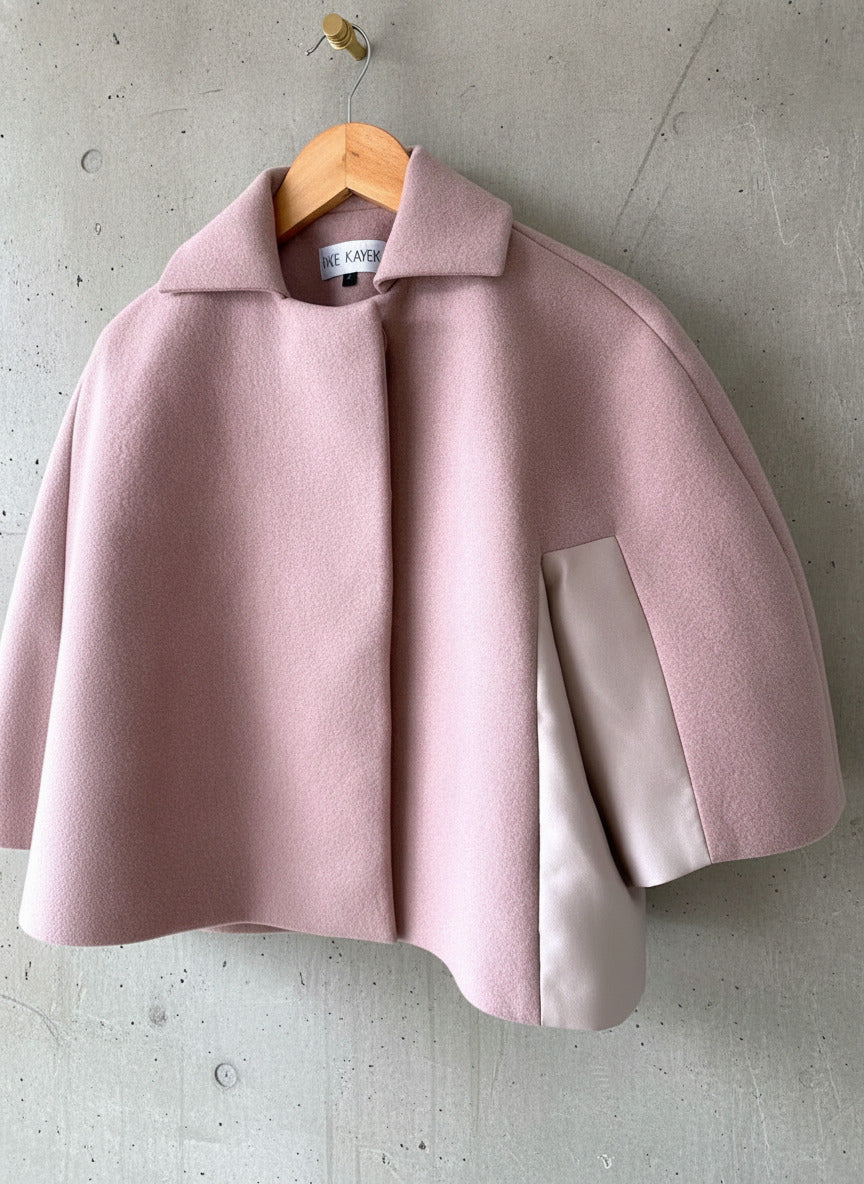 Women’s Dice Kayek Cropped Short Sleeve Jacket Top In Pink - UK8 - 3549