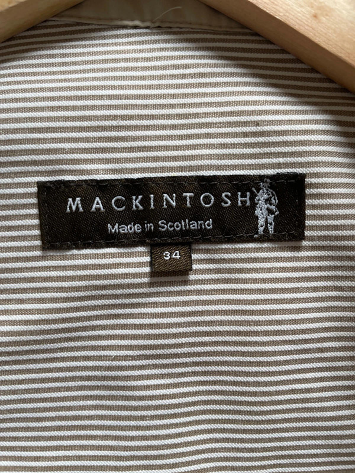 Women’s Mackintosh Made In Scotland Premium Mac In Beige - XSmall - 2293